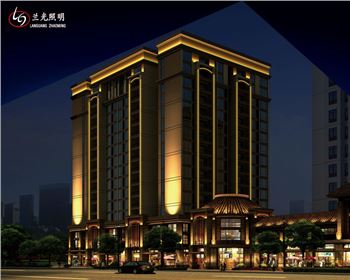 西安潤天磬園-辦公大樓亮化設計